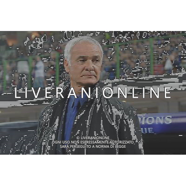UEFA Champions League - Fase a Gironi 4Á giornata Gruppo B Milano 2-11-2011 Inter - Lille nella foto: Claudio Ranieri allenatore dell\'Inter foto Roberto Garavaglia - ag. Aldo Liverani sas