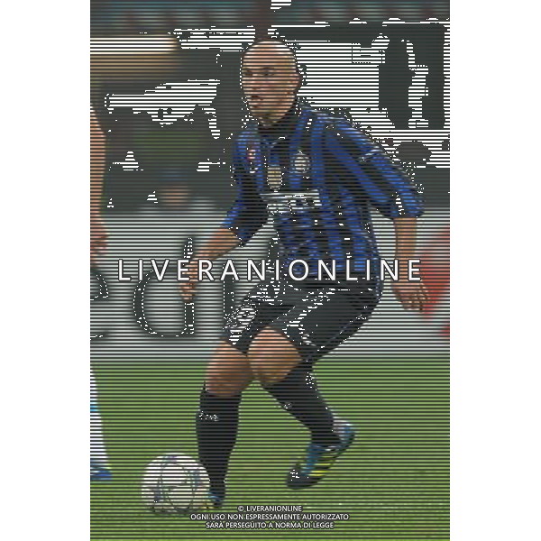 UEFA Champions League - Fase a Gironi 4Á giornata Gruppo B Milano 2-11-2011 Inter - Lille nella foto: Esteban Cambiasso (Inter) foto Roberto Garavaglia - ag. Aldo Liverani sas