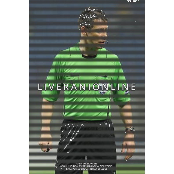 UEFA Champions League - Fase a Gironi 4Á giornata Gruppo B Milano 2-11-2011 Inter - Lille nella foto: l\'arbitro Wolfgang Stark (GER) foto Roberto Garavaglia - ag. Aldo Liverani sas