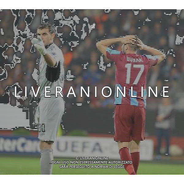 UEFA Champions League Group B soccer match between Trabzonspor and CSKA Moscow at Avni Aker stadium in Trabzon,Turkey, November 02, 2011. Pictured: Burak Yilmaz of Trabzonspor and Goalkeeper Vladimir Gabulov of CSKA Moscow. PILKA NOZNA LIGA MISTRZOW SEZON 2011/2012 FOT.SESKIMPHOTO/NEWSPIX.PL POLAND, TURKEY, GERMANY, AUSTRIA AND UK OUT !!! --- Newspix.pl CHAMPIONS LEAGUE TRABZONSPOR CSKA MOSCA AG ALDO LIVERANI SAS ITALY ONLY *** Local Caption *** .