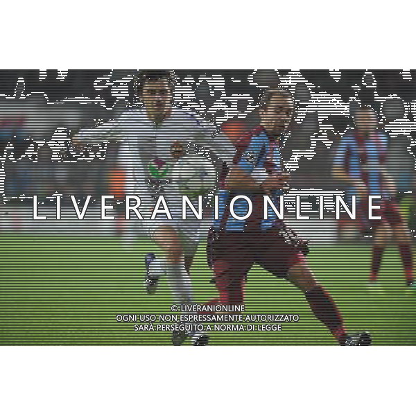 UEFA Champions League Group B soccer match between Trabzonspor and CSKA Moscow at Avni Aker stadium in Trabzon,Turkey, November 02, 2011. Pictured: Sergei Ignashevich (L) of CSKA Moscow and Adrian Mierzejewski (R) of Trabzonspor. PILKA NOZNA LIGA MISTRZOW SEZON 2011/2012 FOT.SESKIMPHOTO/NEWSPIX.PL POLAND, TURKEY, GERMANY, AUSTRIA AND UK OUT !!! --- Newspix.pl CHAMPIONS LEAGUE TRABZONSPOR CSKA MOSCA AG ALDO LIVERANI SAS ITALY ONLY *** Local Caption *** .