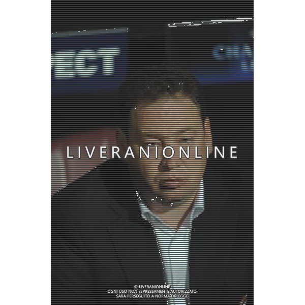 UEFA Champions League Group B soccer match between Trabzonspor and CSKA Moscow at Avni Aker stadium in Trabzon,Turkey, November 02, 2011. Pictured: Coach Leonid Slutskiy of CSKA Moscow. PILKA NOZNA LIGA MISTRZOW SEZON 2011/2012 FOT.SESKIMPHOTO/NEWSPIX.PL POLAND, TURKEY, GERMANY, AUSTRIA AND UK OUT !!! --- Newspix.pl CHAMPIONS LEAGUE TRABZONSPOR CSKA MOSCA AG ALDO LIVERANI SAS ITALY ONLY *** Local Caption *** .
