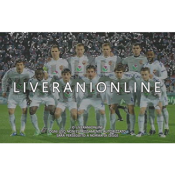 UEFA Champions League Group B soccer match between Trabzonspor and CSKA Moscow at Avni Aker stadium in Trabzon,Turkey, November 02, 2011. Pictured: CSKAMoscow Team players. PILKA NOZNA LIGA MISTRZOW SEZON 2011/2012 FOT.SESKIMPHOTO/NEWSPIX.PL POLAND, TURKEY, GERMANY, AUSTRIA AND UK OUT !!! --- Newspix.pl CHAMPIONS LEAGUE TRABZONSPOR CSKA MOSCA AG ALDO LIVERANI SAS ITALY ONLY *** Local Caption *** .