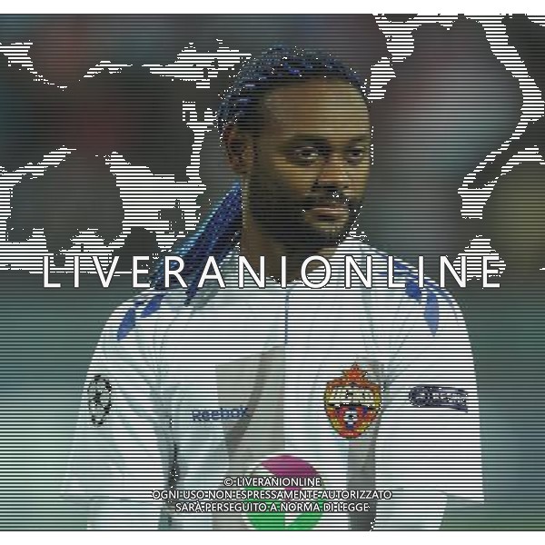UEFA Champions League Group B soccer match between Trabzonspor and CSKA Moscow at Avni Aker stadium in Trabzon,Turkey, November 02, 2011. Pictured: Vagner Love of CSKA Moscow. PILKA NOZNA LIGA MISTRZOW SEZON 2011/2012 FOT.SESKIMPHOTO/NEWSPIX.PL POLAND, TURKEY, GERMANY, AUSTRIA AND UK OUT !!! --- Newspix.pl CHAMPIONS LEAGUE TRABZONSPOR CSKA MOSCA AG ALDO LIVERANI SAS ITALY ONLY *** Local Caption *** .