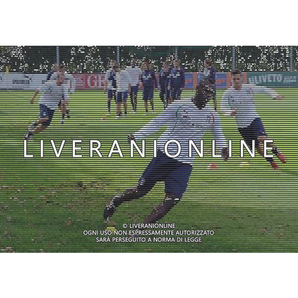 Raduno Nazionale Italiana a Coverciano Firenze - 08.11.2011 Allenamento Nella Foto:Balotelli-Gruppo /Ph.Vitez-Ag. Aldo Liverani CALCIO