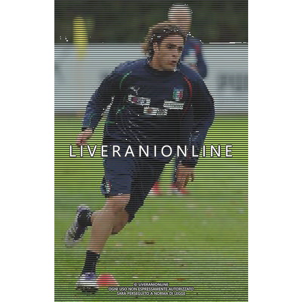 Raduno Nazionale Italiana a Coverciano Firenze - 08.11.2011 Allenamento Nella Foto:Matri /Ph.Vitez-Ag. Aldo Liverani CALCIO