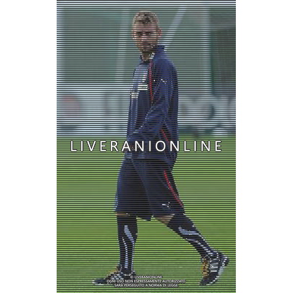 Raduno Nazionale Italiana a Coverciano Firenze - 08.11.2011 Allenamento Nella Foto:De Rossi /Ph.Vitez-Ag. Aldo Liverani CALCIO