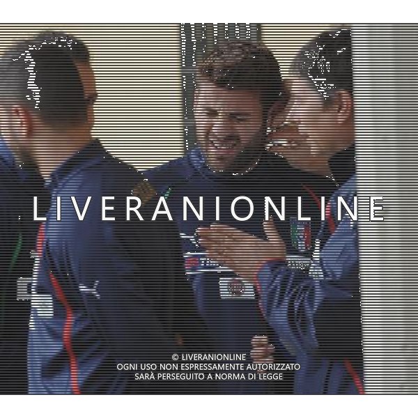 Raduno Nazionale Italiana a Coverciano Firenze - 08.11.2011 Allenamento Nella Foto:Analisi del Sangue per Nocerino /Ph.Vitez-Ag. Aldo Liverani CALCIO