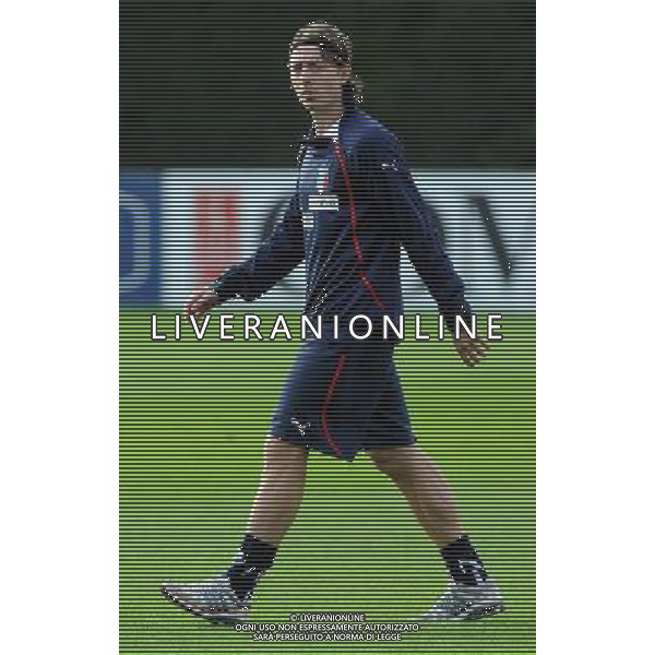 Raduno Nazionale Italiana a Coverciano Firenze - 08.11.2011 Allenamento Nella Foto:Montolivo /Ph.Vitez-Ag. Aldo Liverani CALCIO