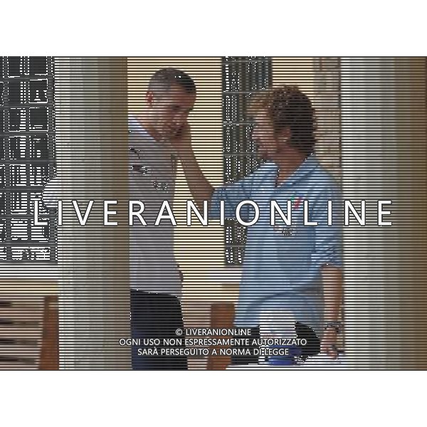 Raduno Nazionale Italiana a Coverciano Firenze - 08.11.2011 Allenamento Nella Foto:Analisi del sangue per Chiellini /Ph.Vitez-Ag. Aldo Liverani CALCIO