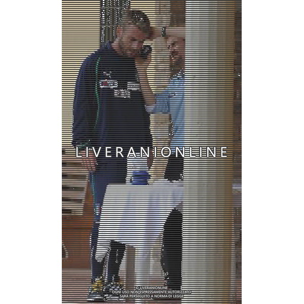 Raduno Nazionale Italiana a Coverciano Firenze - 08.11.2011 Allenamento Nella Foto:Analisi del sangue per De Rossi /Ph.Vitez-Ag. Aldo Liverani CALCIO