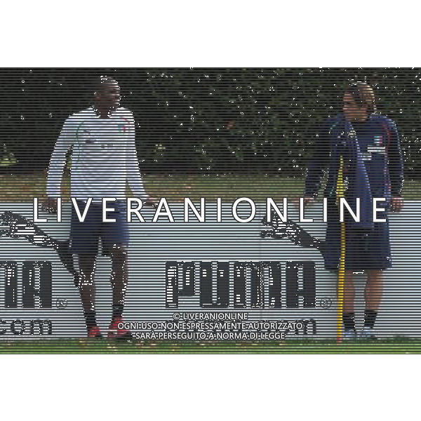 Raduno Nazionale Italiana a Coverciano Firenze - 08.11.2011 Allenamento Nella Foto:Ogbonna-Matri /Ph.Vitez-Ag. Aldo Liverani CALCIO