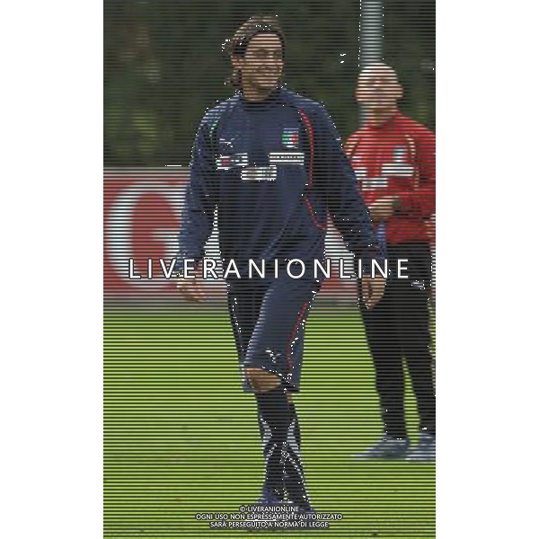 Raduno Nazionale Italiana a Coverciano Firenze - 08.11.2011 Allenamento Nella Foto:Aquilani /Ph.Vitez-Ag. Aldo Liverani CALCIO