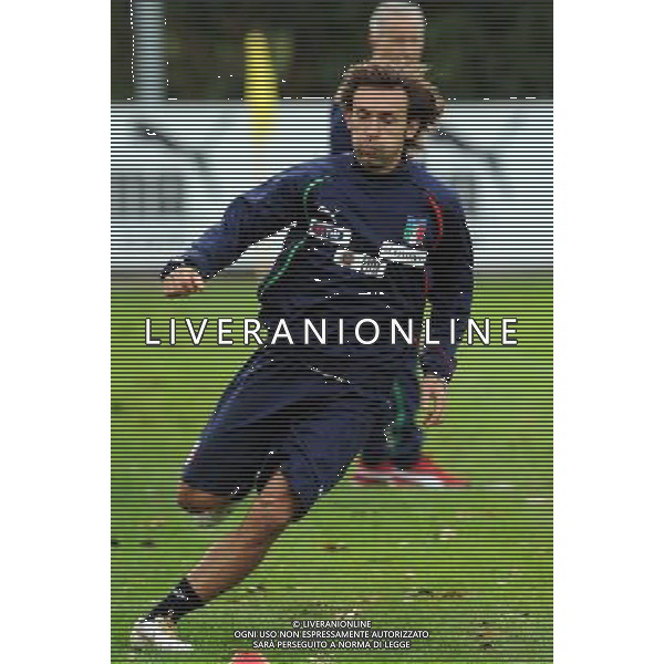 Raduno Nazionale Italiana a Coverciano Firenze - 08.11.2011 Allenamento Nella Foto:Pirlo /Ph.Vitez-Ag. Aldo Liverani CALCIO