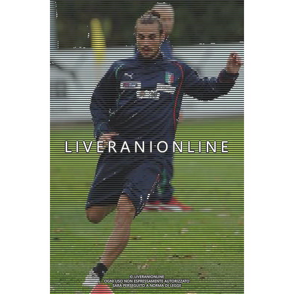 Raduno Nazionale Italiana a Coverciano Firenze - 08.11.2011 Allenamento Nella Foto:Osvaldo /Ph.Vitez-Ag. Aldo Liverani CALCIO