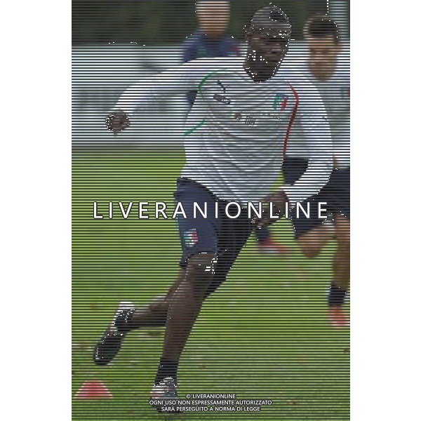 Raduno Nazionale Italiana a Coverciano Firenze - 08.11.2011 Allenamento Nella Foto:Balotelli /Ph.Vitez-Ag. Aldo Liverani CALCIO