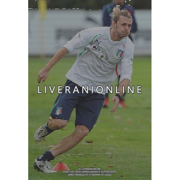 Raduno Nazionale Italiana a Coverciano Firenze - 08.11.2011 Allenamento Nella Foto:Balzaretti /Ph.Vitez-Ag. Aldo Liverani CALCIO