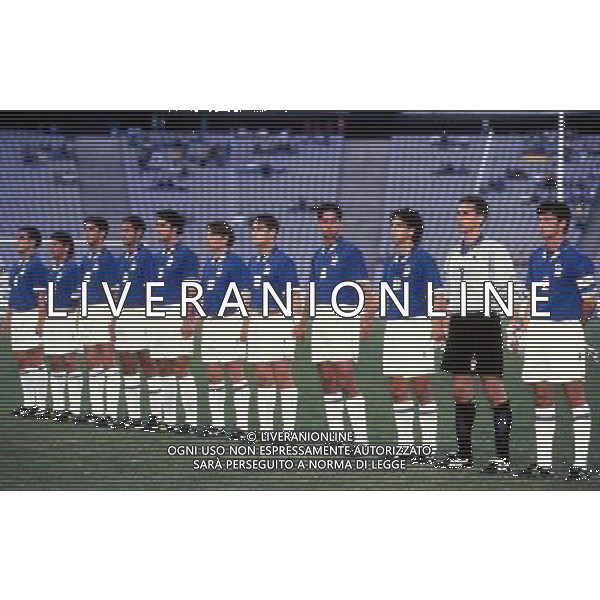 ARCHIVIO - ITALIA UNDER 21 anno 1996 PH.ARCHIVIO AGENZIA ALDO LIVERANI SAS