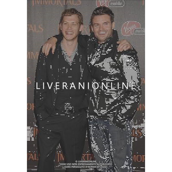Joseph Morgan and Daniel Gilles \'Immortalsl\' World Premiere at the NOKIA Theatre L.A. Live November 7, 2011 - Los Angeles, California AG ALDO LIVERANI S A S ONLY ITALY