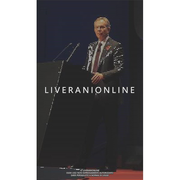 MILANO 10/11/2011 FIERAMILANOCITY WORLD BUSINESS FORUM NELLA FOTO TONY BLAIR FOTO ROMANO/AG ALDO LIVERANI