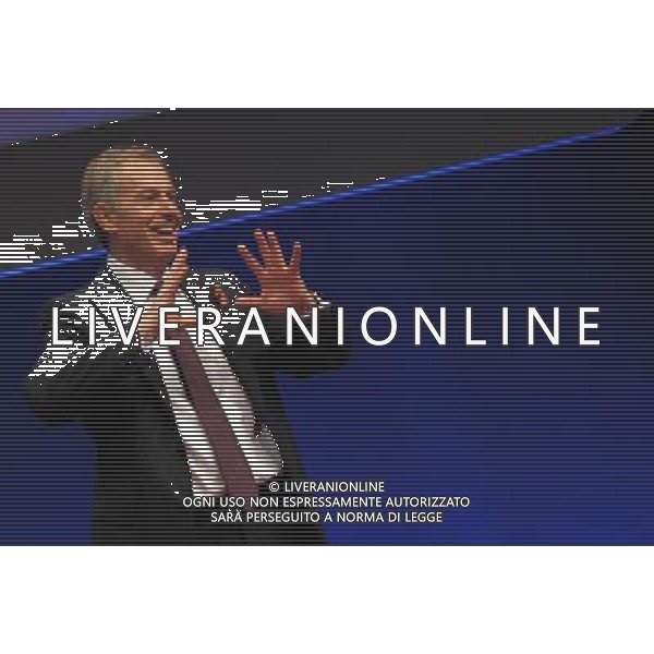 MILANO 10/11/2011 FIERAMILANOCITY WORLD BUSINESS FORUM NELLA FOTO TONY BLAIR FOTO ROMANO/AG ALDO LIVERANI