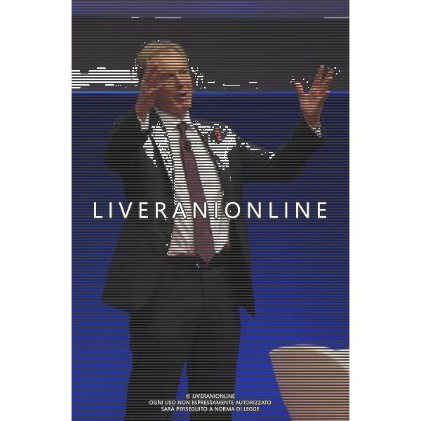MILANO 10/11/2011 FIERAMILANOCITY WORLD BUSINESS FORUM NELLA FOTO TONY BLAIR FOTO ROMANO/AG ALDO LIVERANI