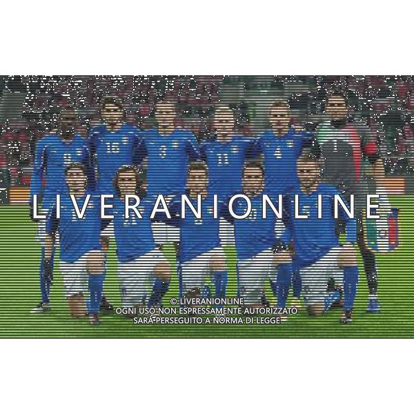 WROCLAW 11.11.2011 PILKA NOZNA MECZTOWARZYSKI FOOTBALL FRIENDLY MATCH POLSKA WLOCHY POLAND ITALY NZ ZDJECIE GRUPOWE FOT MAREK BICZYK / NEWSPIX.PL --- Newspix.pl amichevole polonia italia ©PHOTOSHOT/AG ALDO LIVERANI SAS ITALY ONLY *** Local Caption *** .