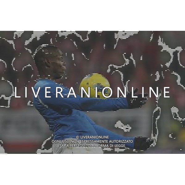 11.11.2011 WROCLAW ULICA AL. SLASKA PILKA NOZNA STADION MIEJSKI REPREZENTACJA KADRA MECZ TOWARZYSKI POLSKA - WLOCHY NZ. MARIO BALOTELLI ( POLAND SPORT FOOTBALL NATIONAL TEAM INTERNATIONAL FRIENDLY GAMES ) FOTO MATEUSZ TRZUSKOWSKI/CYFRASPORT / NEWSPIX.PL --- Newspix.pl Â©AG ALDO LIVERANI SAS POLONIA ITALIA -ITALY ONLY *** Local Caption *** .