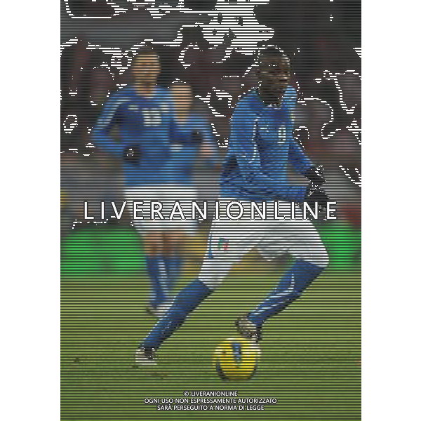 WROCLAW 11-11-2011 MECZ TOWARZYSKI SPARING POLSKA WLOCHY SPARING GAME FRIENDLY POLAND ITALY N/Z MARIO BALOTELLI FOT MACIEJ GILLERT / NEWSPIX.PL --- Newspix.pl AMICHEVOLE CALCIO POLONIA ITALIA ©AGENZIA ALDO LIVERANI SAS - ITALY ONLY - *** Local Caption *** .