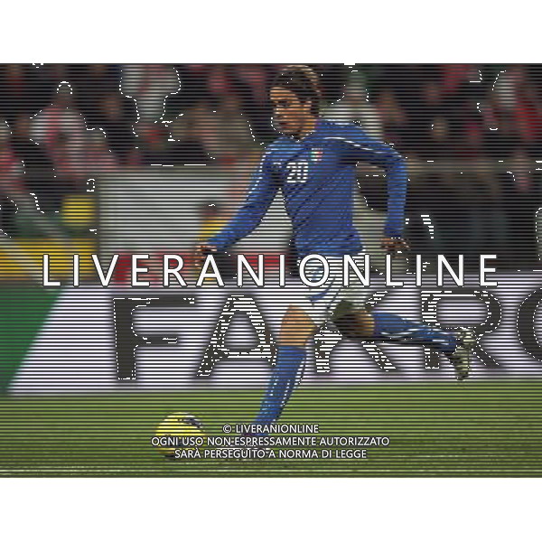 WROCLAW 11.11.2011 PILKA NOZNA REPREZENTACJA POLSKA SPARING MECZ TOWARZYSKI POLSKA - WLOCHY NZ ALESSANDRO MATRI ITALY FOT MICHAL NOWAK / NEWSPIX.PL WROCLAW 11.11.2011 FOOTBALL NATIONAL TEAM FRIENDLY GAME POLAND - ITALY MICHAL NOWAK / NEWSPIX.PL --- Newspix.pl AMICHEVOLE CALCIO POLONIA ITALIA ©AGENZIA ALDO LIVERANI SAS - ITALY ONLY - *** Local Caption *** .