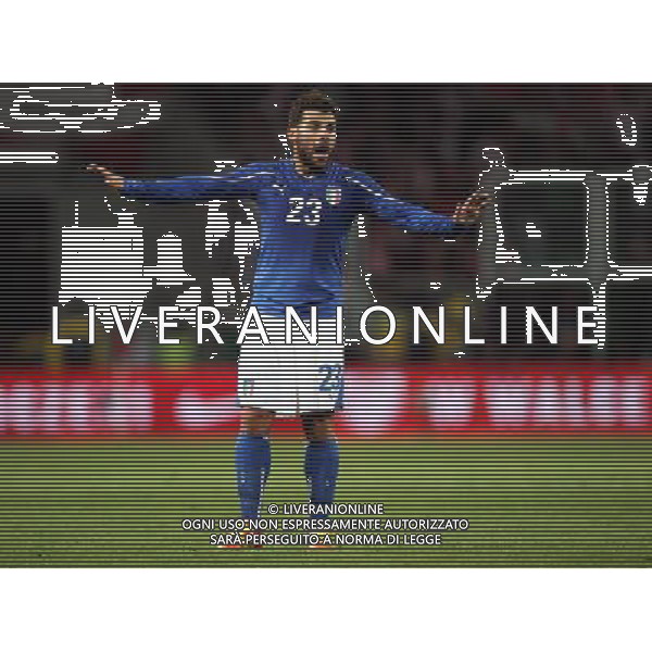 WROCLAW 11.11.2011 PILKA NOZNA REPREZENTACJA POLSKA SPARING MECZ TOWARZYSKI POLSKA - WLOCHY NZ ANTONIO NOCERINO ITALY FOT MICHAL NOWAK / NEWSPIX.PL WROCLAW 11.11.2011 FOOTBALL NATIONAL TEAM FRIENDLY GAME POLAND - ITALY MICHAL NOWAK / NEWSPIX.PL --- Newspix.pl AMICHEVOLE CALCIO POLONIA ITALIA ©AGENZIA ALDO LIVERANI SAS - ITALY ONLY - *** Local Caption *** .