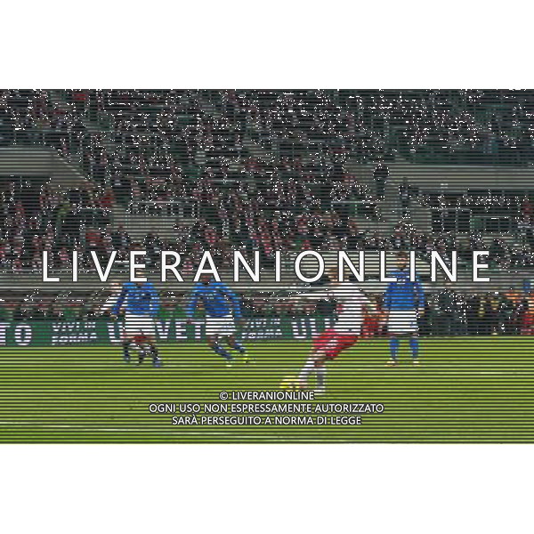 11.11.2011, WROCLAW, FRIENDLY MATCH POLAND VS ITALY MECZ TOWARZYSKI POLSKA VS WLOCHY , N Z JAKUB BLASZCZYKOWSKI (POL) RZUT KARNY , FOT. ADAM JASTRZEBOWSKI / NEWSPIX.PL --- Newspix.pl AMICHEVOLE CALCIO POLONIA ITALIA ©AGENZIA ALDO LIVERANI SAS - ITALY ONLY - *** Local Caption *** .