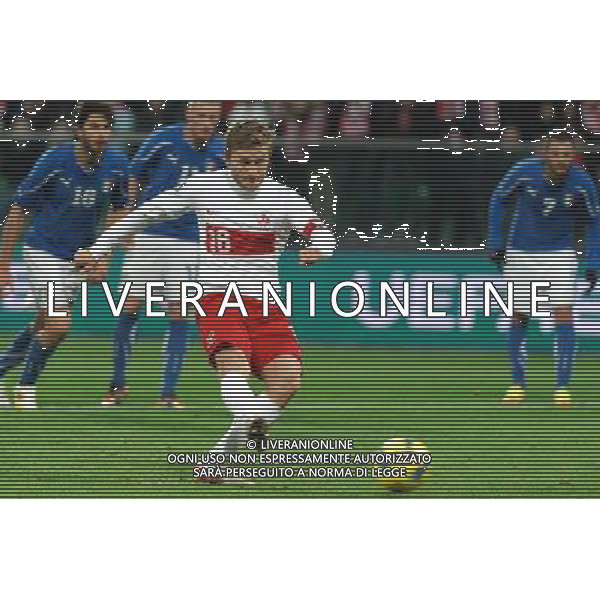 11.11.2011 WROCLAW STADION MIEJSKI PILKA NOZNA REPREZENTACJA KADRA SPOTKANIE TOWARZYSKIE KADRY FOOTBALL INTERNATIONAL FRIENDLY GAME 2011/2012 POLSKA - WLOCHY (POLAND VS. ITALY) N/Z RZUT KARNY, JAKUB BLASZCZYKOWSKI STRZELA, BRONI GIANLUIGI BUFFON FOT PAWEL ANDRACHIEWICZ / PRESSFOCUS NEWSPIXPL --- Newspix.pl AMICHEVOLE CALCIO POLONIA ITALIA ©AGENZIA ALDO LIVERANI SAS - ITALY ONLY - *** Local Caption *** .