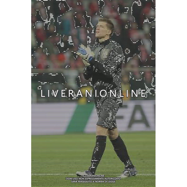 11.11.2011 WROCLAW , UL AL SLASKA 1, STADION NA MASLICACH, STADION MIEJSKI MASLICE PILCZYCE, ARENA EURO 2012 PILKA NOZNA, REPREZENTACJA, KADRA NARODOWA, MECZ TOWARZYSKI REPREZENTACJI POLSKA - WLOCHY (POLAND WROCLAW, CITY STADIUM MASLICE PILCZYCE, STADIUM OF EURO 2012, FOOTBALL, SOCCER, INTERNATIONAL FRIENDLY GAME OF NATIONAL TEAM POLAND - ITALY) NZ BRAMKARZ (GOALKEEPER) WOJCIECH SZCZESNY --- Newspix.pl AMICHEVOLE CALCIO POLONIA ITALIA ©AGENZIA ALDO LIVERANI SAS - ITALY ONLY - *** Local Caption *** .