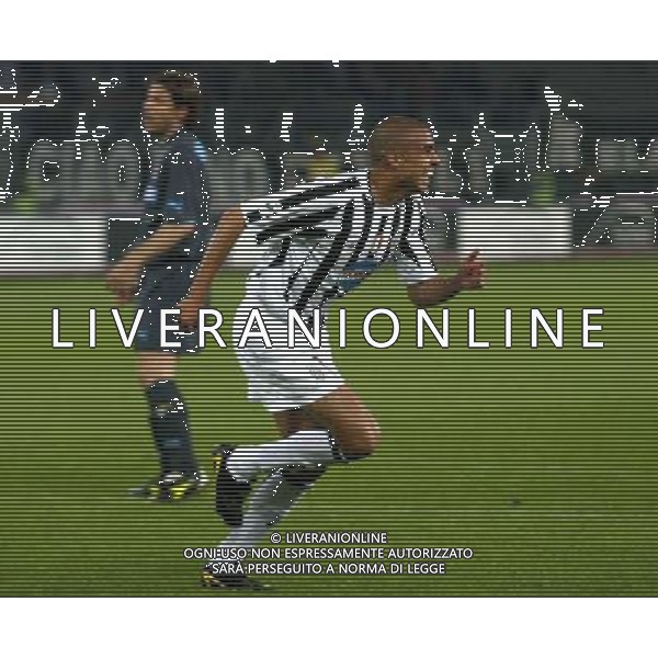 Juventus-Lazio Finale Coppa Italia Tim Cup 12/05/2004 nella foto esultanza dopo il gol di david trezeguet agenzia aldo liverani
