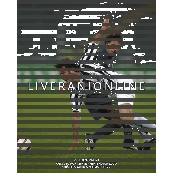 Juventus-Lazio Finale Coppa Italia Tim Cup 12/05/2004 nella foto ciro ferrara e muzzi roberto agenzia aldo liverani