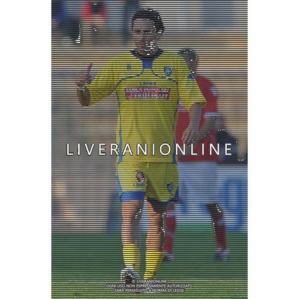 Lega Pro 1Â° Divisione Girone B 2011/2012 12Â°Giornata Piacenza - 13.11.2011 Piacenza-Frosinone Nella Foto:Ganci Massimo esultanza dopo gol /Ph.Vitez-Ag. Aldo Liverani