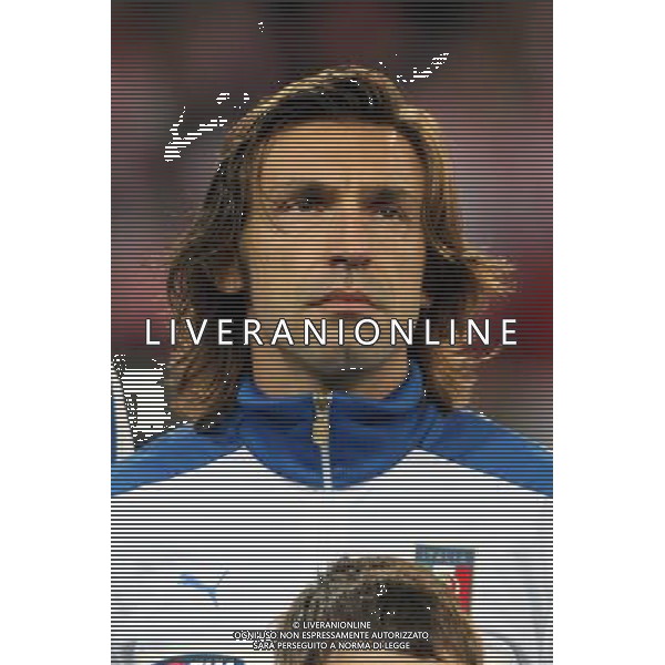POLONIA AMICHEVOLE POLONIA ITALIA INTERNATIONAL FRIENDLY FOOTBALL MATCH: POLAND - ITALY 0:2 ANDREA PIRLO ©Newspix/AG ALDO LIVERANI SAS ITALY ONLY *** Local Caption *** .