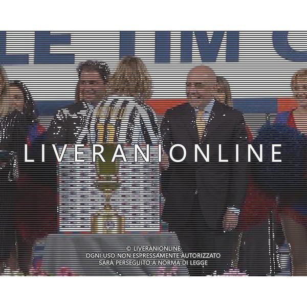 Torino 12/05/2004 juventus-lazio 2:2 finale coppa italia tim 2003/04 nella foto galliani e nedved ph marco luzzani/ag aldo liverani s.a.s.