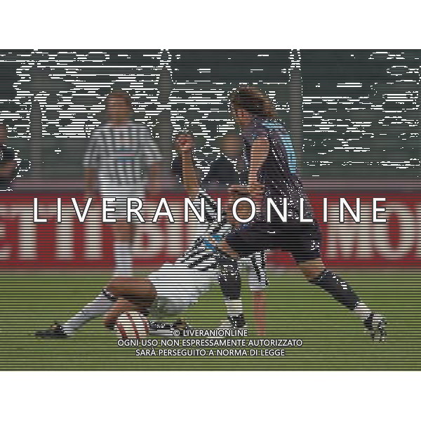 Torino 12/05/2004 juventus-lazio 2:2 finale coppa italia tim 2003/04 nella foto mihajlovic e trezeguet ph marco luzzani/ag aldo liverani s.a.s.