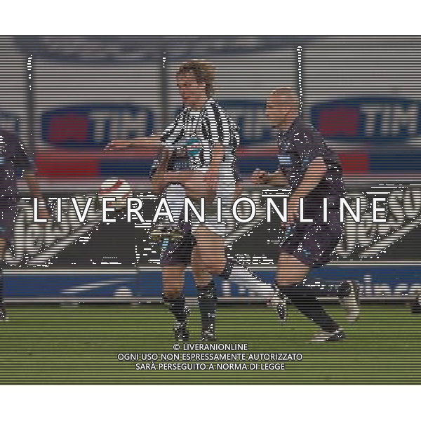 Torino 12/05/2004 juventus-lazio 2:2 finale coppa italia tim 2003/04 nella foto nedved e stam ph marco luzzani/ag aldo liverani s.a.s.