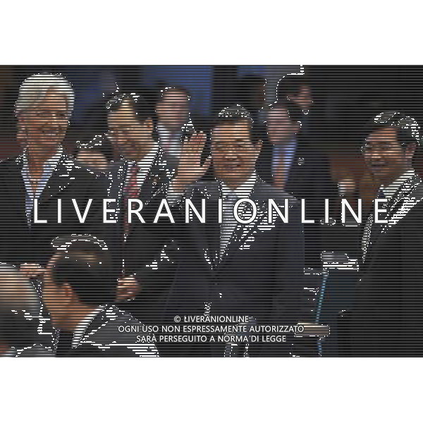 (111113) -- HONOLULU, Nov. 14, 2011 () -- Chinese President Hu Jintao (2nd R) attends the first session of the 19th Asia-Pacific Economic Cooperation (APEC) Informal Leadership Meeting in Honolulu, Hawaii, the United States, Nov. 13, 2011. (/Zhang Jun) (zkr) ©photoshot/Agenzia Aldo Liverani Sas - ITALY ONLY - 19ma Assemblea dei leaders economici dell\'APEC (Asia-Pacific Economic Cooperation) a Honolulu , Hawaii, Stati Uniti, 13 novembre 2011. 
