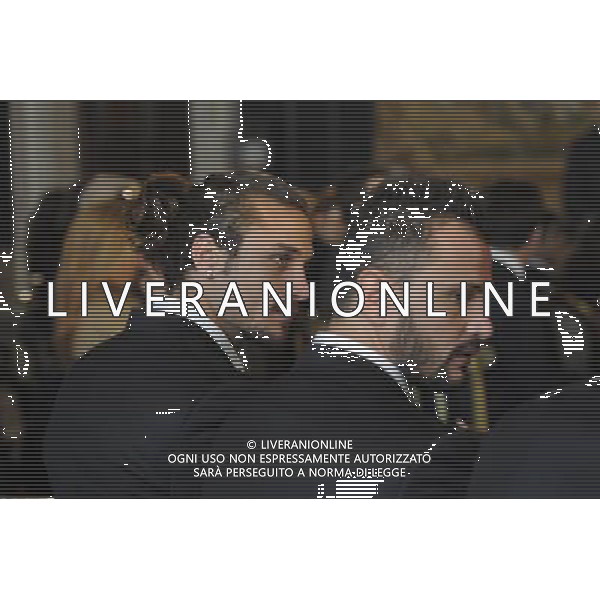 Gli Azzurri della Nazionale Italiana di Calcio vengono ricevuti dal Presidente della repubblica Giorgio Napolitano al Quirinale 15/11/2011 nella foto Simone Pepe e Pablo Osvaldo ©Corradetti/Agenzia Aldo Liverani Sas 