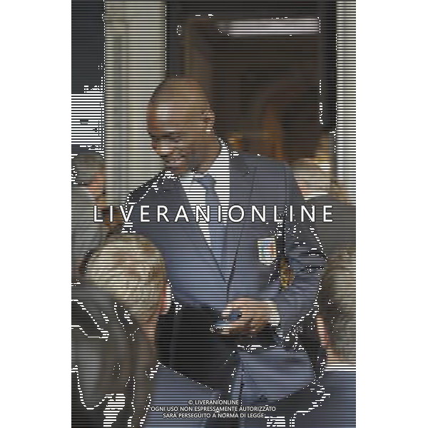 Gli Azzurri della Nazionale Italiana di Calcio vengono ricevuti dal Presidente della repubblica Giorgio Napolitano al Quirinale 15/11/2011 nella foto Mario Balotelli ©Corradetti/Agenzia Aldo Liverani Sas 