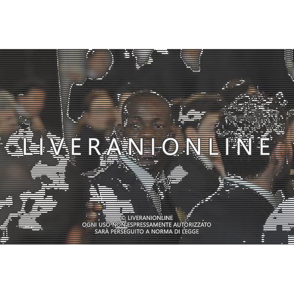 Gli Azzurri della Nazionale Italiana di Calcio vengono ricevuti dal Presidente della repubblica Giorgio Napolitano al Quirinale 15/11/2011 nella foto Mario Balotelli ©Corradetti/Agenzia Aldo Liverani Sas 