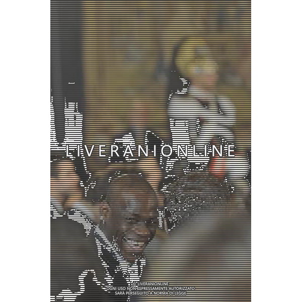 Gli Azzurri della Nazionale Italiana di Calcio vengono ricevuti dal Presidente della repubblica Giorgio Napolitano al Quirinale 15/11/2011 nella foto Mario Balotelli ©Corradetti/Agenzia Aldo Liverani Sas 