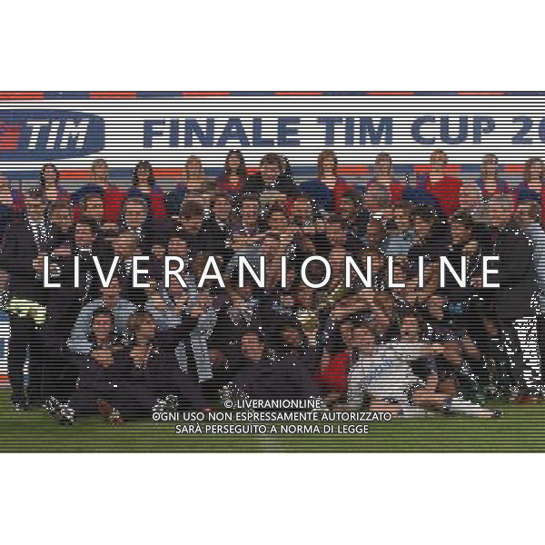 TORINO 13/05/04 FINALE TIM CUP 2003/04 JUVENTUS-LAZIO NELLA FOTO FESTA A FINE PARTITA PH GIGI ARCAINI/AG.ALDO LIVERANI