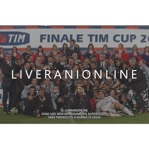 TORINO 13/05/04 FINALE TIM CUP 2003/04 JUVENTUS-LAZIO NELLA FOTO FESTA A FINE PARTITA PH GIGI ARCAINI/AG.ALDO LIVERANI
