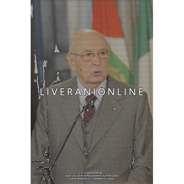 Gli Azzurri della Nazionale Italiana di Calcio vengono ricevuti dal Presidente della repubblica Giorgio Napolitano al Quirinale 15/11/2011 ©Corradetti/Agenzia Aldo Liverani Sas 