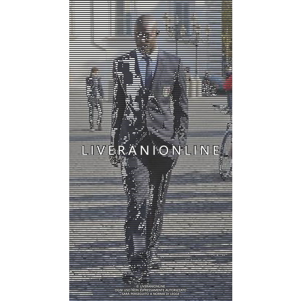 Gli Azzurri della Nazionale Italiana di Calcio vengono ricevuti dal Presidente della repubblica Giorgio Napolitano al Quirinale 15/11/2011 nella foto Mario Balotelli ©Corradetti/Agenzia Aldo Liverani Sas 